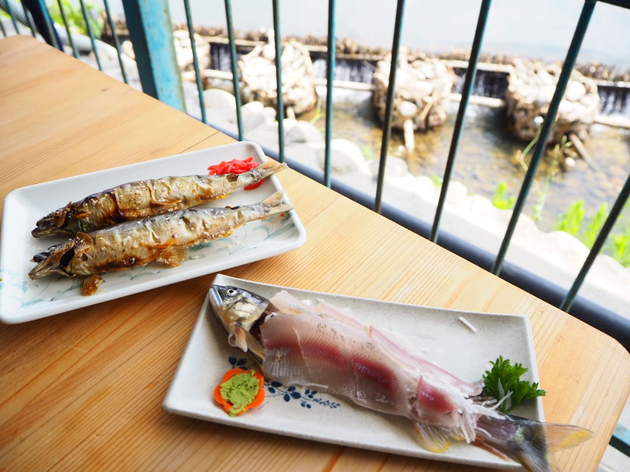 広瀬やな 豊田市で鮎のつかみ取り体験や鮎料理が食べれる Tabilove