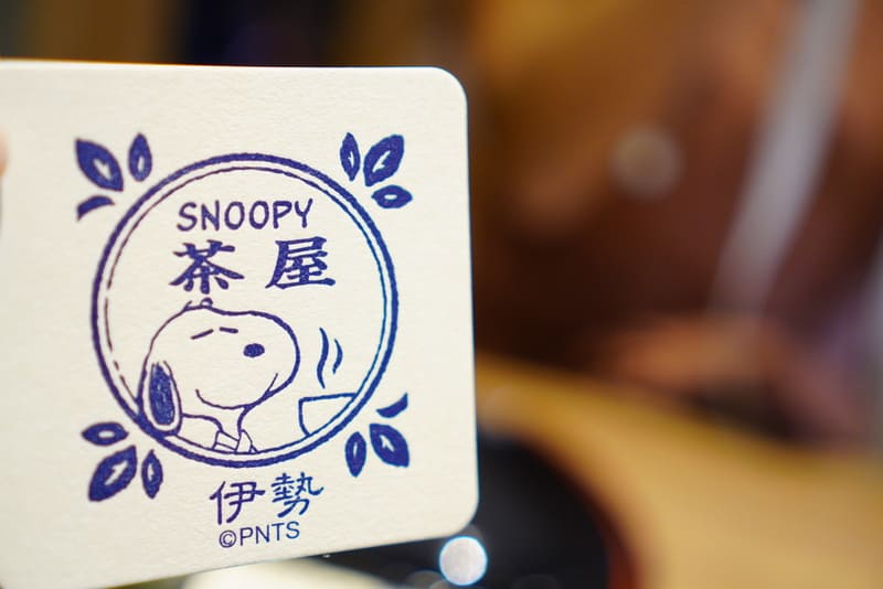 スヌーピー茶屋のコースター